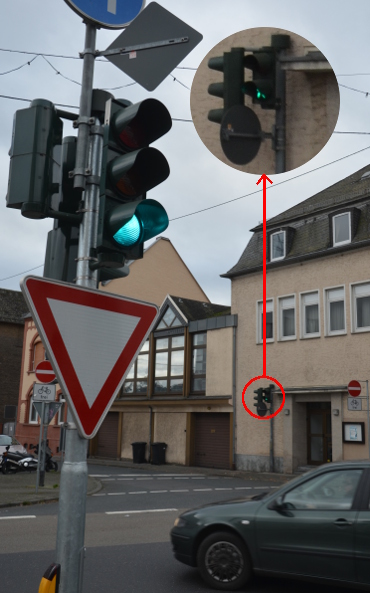 Problematische Ampelschaltung