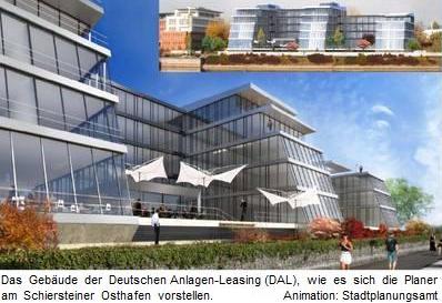 Animation des geplanten DAL-Gebäudes