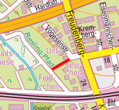 Kartenausschnitt Kartenausschnitt