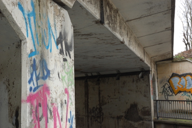 Bahnüberführung Saarstraße Bahnüberführung Saarstraße
